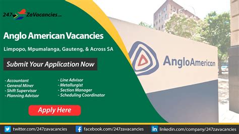anglo american vacancies careers